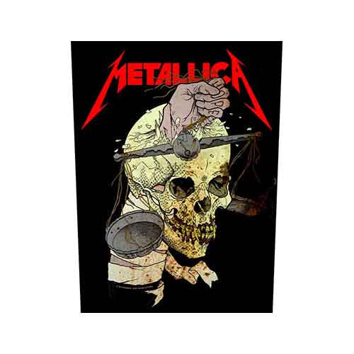 BP0954 Metallica Back Patch: Harvester of Sorrow - Image 1