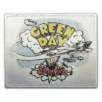 Green Day Standard Patch: Dookie (White)