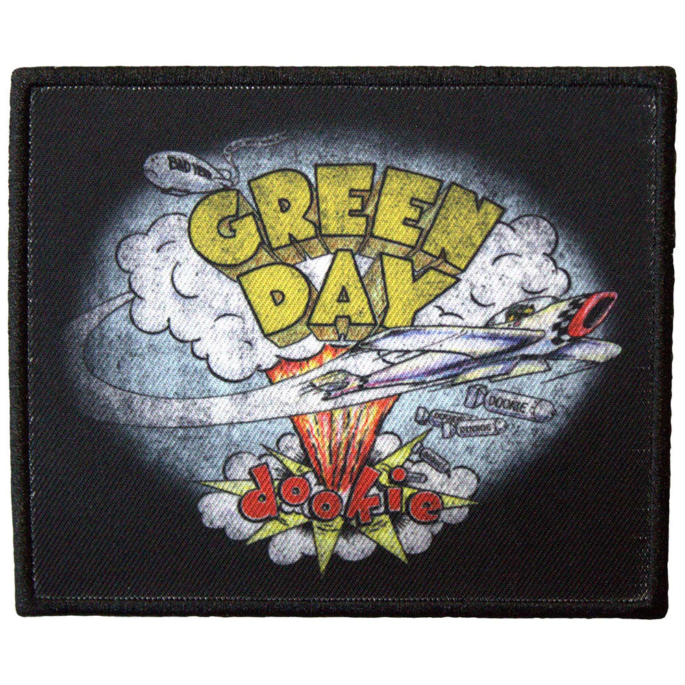 GDPAT09 Green Day Standard Patch: Dookie (Black) - Image 1