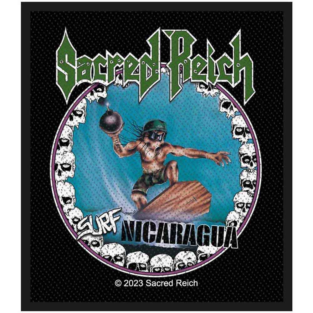 SP3280 Sacred Reich Standard Patch: Surf Nicaragua - Image 1