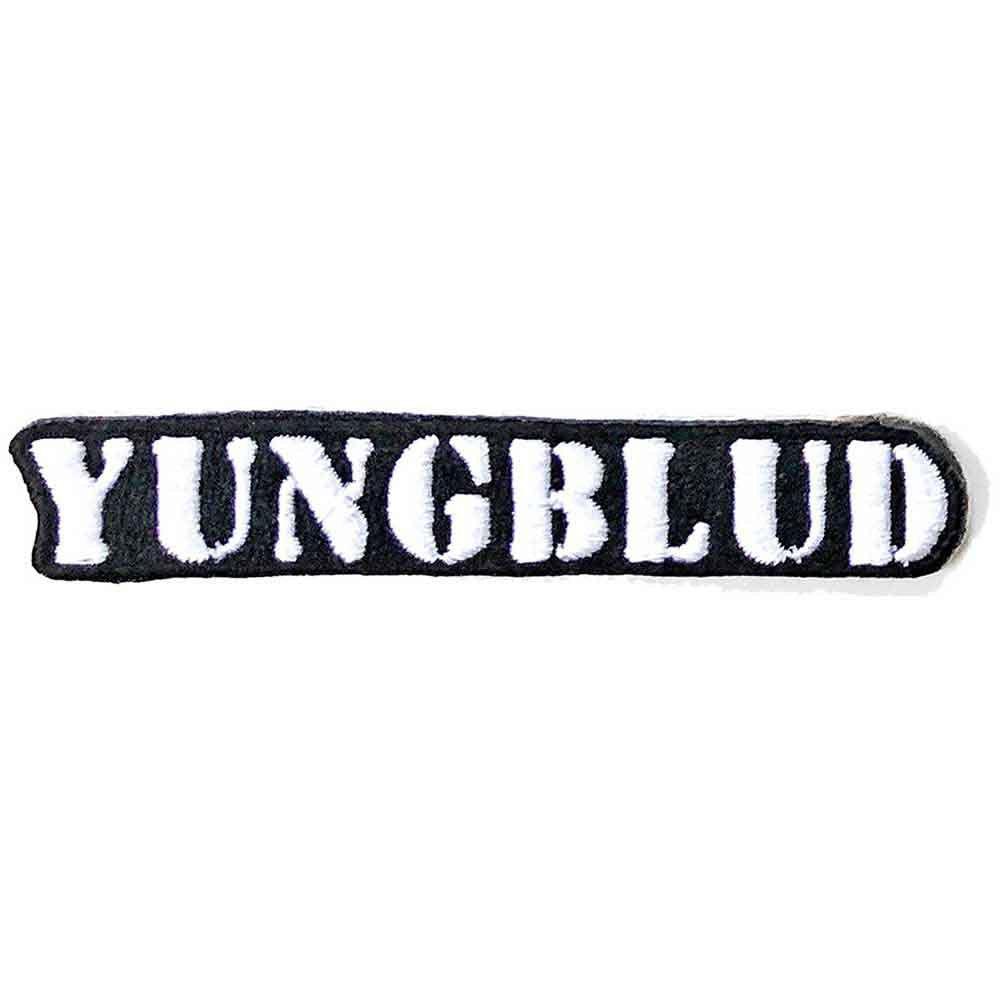 YBPAT01 Yungblud Standard Patch: Stencil Logo - Image 1