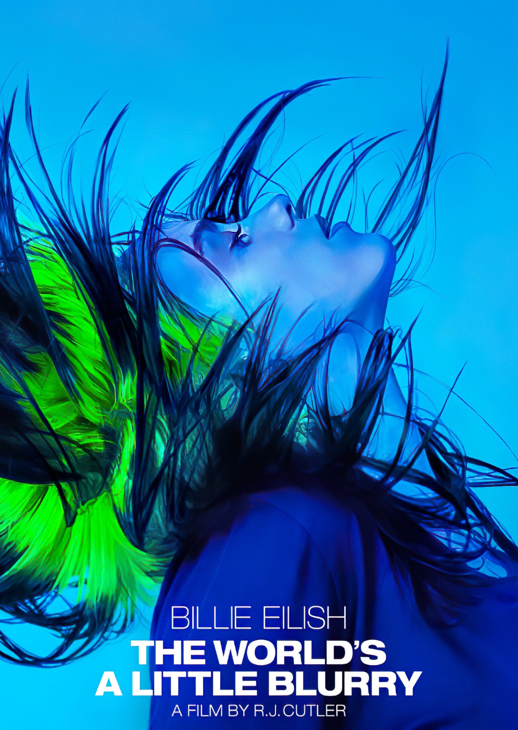 billie-eilish-the-worlds-a-little-blurry_lszx8vt2_3_2 Billie Eilish - The World's A Little Blurry - A3 Poster - Image 1