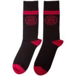 Tupac Unisex Ankle Socks: Circle Logo (Black) - Image 2