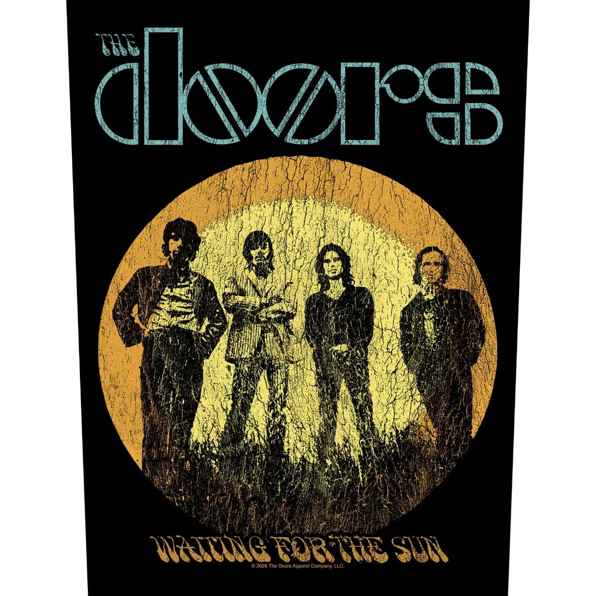 BP1347.jpg The Doors Back Patch: Waiting For The Sun - Image 1