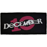 December 10. Woven Patch: Logo