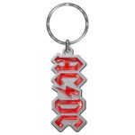 AC/DC Keychain: Logo (Die-Cast Relief)