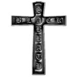 Black Sabbath Pin Badge: Cross 2