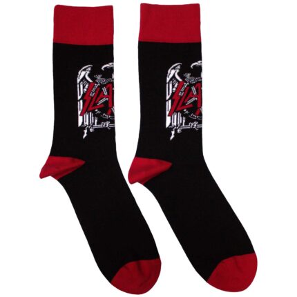 Slayer Unisex Ankle Socks: Eagle Crest (Black) (UK Size 7 - 11)