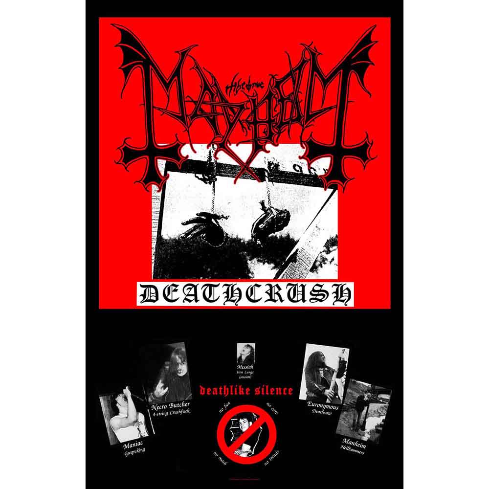 TP172.jpg Mayhem Textile Poster: Deathcrush - Image 1