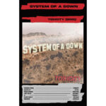 System Of A Down Textile Poster: Toxicity
