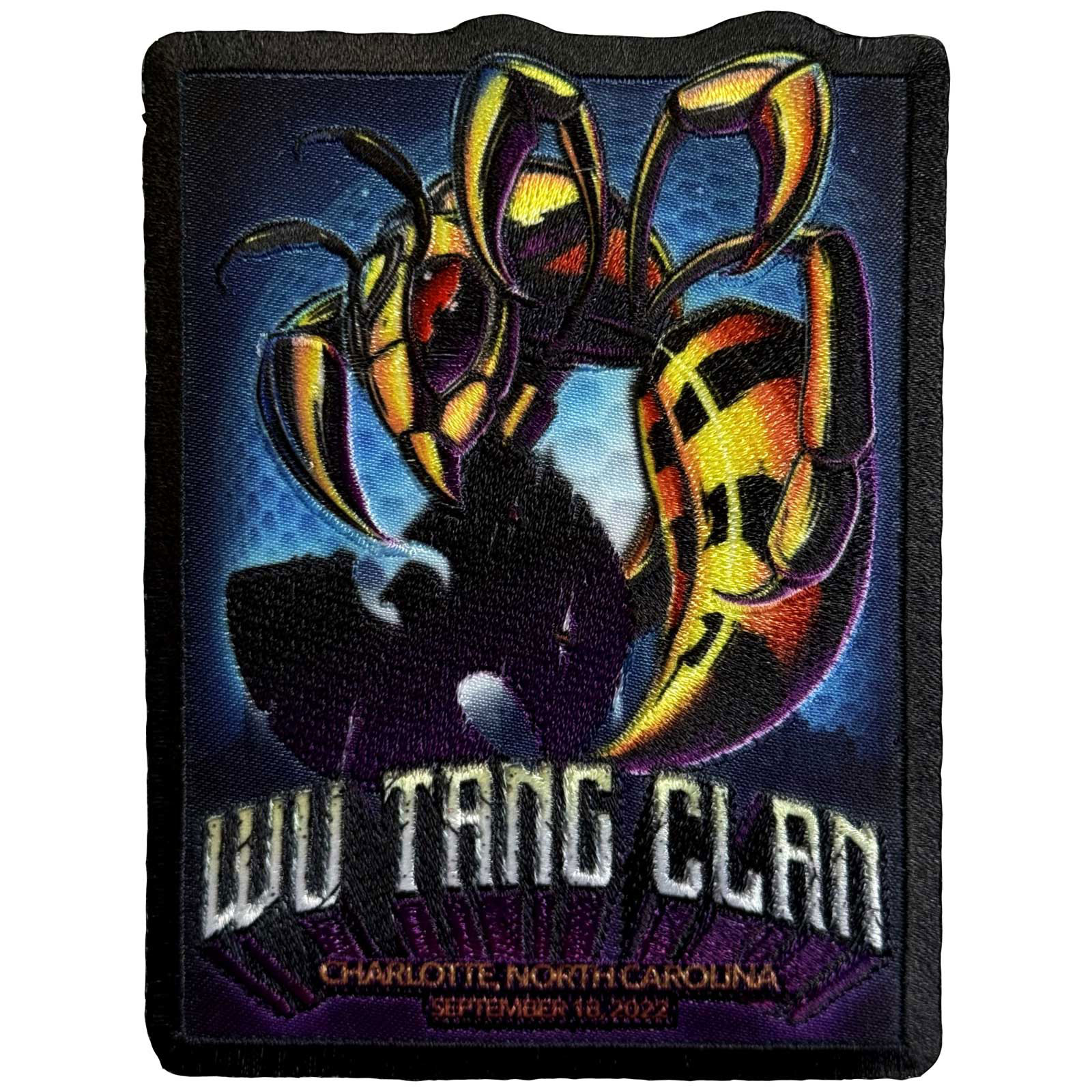 WTCPAT21.jpg Wu-Tang Clan Woven Patch: Charlotte - Image 1