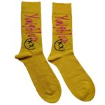 Yungblud Unisex Ankle Socks: VIP (Yellow) (UK Size 7 - 11)
